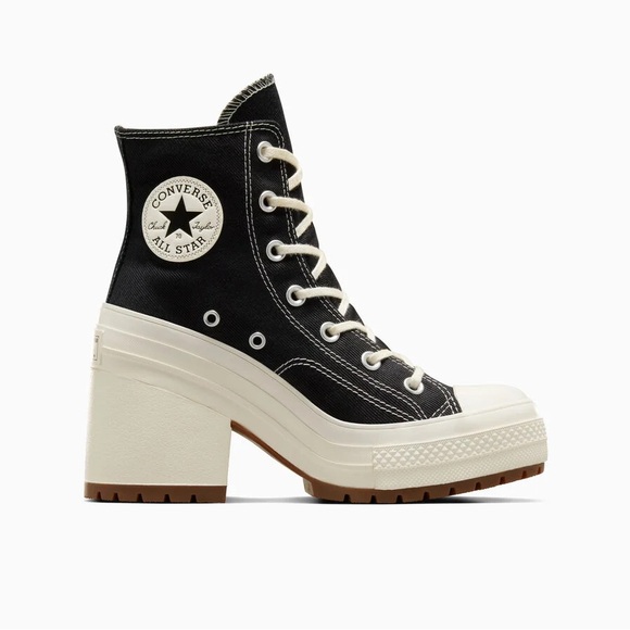 Converse Shoes - Converse Chuck 70 De Luxe Heel High-Top Sneakers Black women’s 8 new